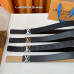 Louis Vuitton LV 4.0cm Width Men's Belt L101