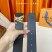 Louis Vuitton LV 4.0cm Width Men's Belt L102