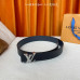 Louis Vuitton LV 4.0cm Width Men's Belt L102 Louis Vuitton LV 4.0cm Width Men's Belt L102