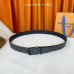 Louis Vuitton LV 3.5cm Width Men's Belt L103