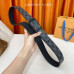 Louis Vuitton LV 3.5cm Width Men's Belt L103