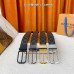 Louis Vuitton LV 3.5cm Width Men's Belt L103