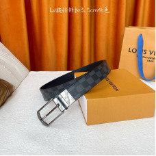 Louis Vuitton LV 3.5cm Width Men's Belt L103