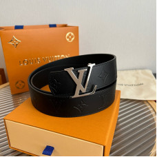 Louis Vuitton LV 4.0cm Width Men's Belt L123 Louis Vuitton LV 4.0cm Width Men's Belt L123