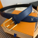 Louis Vuitton LV 3.5cm Width Men's Belt L125 Louis Vuitton LV 3.5cm Width Men's Belt L125