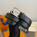 Louis Vuitton LV 3.5cm Width Men's Belt L125