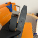 Louis Vuitton LV 3.5cm Width Men's Belt L126 Louis Vuitton LV 3.5cm Width Men's Belt L126