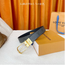 Louis Vuitton LV 3.5cm Width Men's Belt L103