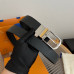 Louis Vuitton LV 3.5cm Width Men's Belt L126