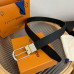 Louis Vuitton LV 3.5cm Width Men's Belt L126