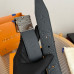 Louis Vuitton LV 3.5cm Width Men's Belt L126 Louis Vuitton LV 3.5cm Width Men's Belt L126