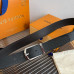 Louis Vuitton LV 3.5cm Width Men's Belt L126 Louis Vuitton LV 3.5cm Width Men's Belt L126