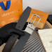 Louis Vuitton LV 3.5cm Width Men's Belt L126 Louis Vuitton LV 3.5cm Width Men's Belt L126