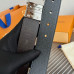 Louis Vuitton LV 3.5cm Width Men's Belt L126 Louis Vuitton LV 3.5cm Width Men's Belt L126