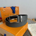 Louis Vuitton LV 3.5cm Width Men's Belt L127 Louis Vuitton LV 3.5cm Width Men's Belt L127