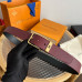Louis Vuitton LV 3.5cm Width Men's Belt L127 Louis Vuitton LV 3.5cm Width Men's Belt L127
