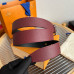 Louis Vuitton LV 3.5cm Width Men's Belt L127 Louis Vuitton LV 3.5cm Width Men's Belt L127