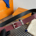 Louis Vuitton LV 3.5cm Width Men's Belt L127 Louis Vuitton LV 3.5cm Width Men's Belt L127