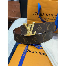 Louis Vuitton LV 4.0cm Width Men's Belt L128 Louis Vuitton LV 4.0cm Width Men's Belt L128