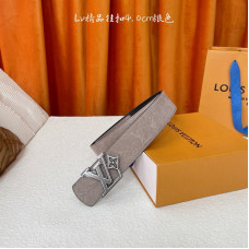 Louis Vuitton LV 4.0cm Width Men's Belt L129