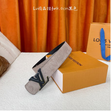 Louis Vuitton LV 4.0cm Width Men's Belt L129