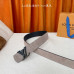 Louis Vuitton LV 4.0cm Width Men's Belt L129