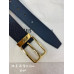 Louis Vuitton LV 3.5cm Width Men's Belt L130 Louis Vuitton LV 3.5cm Width Men's Belt L130