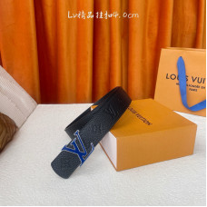 Louis Vuitton LV 4.0cm Width Men's Belt L131