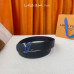 Louis Vuitton LV 4.0cm Width Men's Belt L131