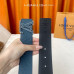Louis Vuitton LV 4.0cm Width Men's Belt L104