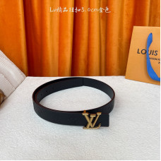 Louis Vuitton LV 3.0cm Width Men's Belt L133