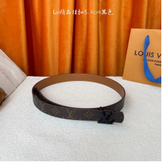 Louis Vuitton LV 3.0cm Width Men's Belt L134