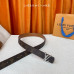 Louis Vuitton LV 3.0cm Width Men's Belt L134 Louis Vuitton LV 3.0cm Width Men's Belt L134