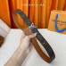 Louis Vuitton LV 3.0cm Width Men's Belt L134 Louis Vuitton LV 3.0cm Width Men's Belt L134