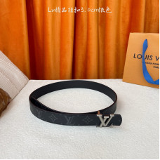 Louis Vuitton LV 3.0cm Width Men's Belt L134