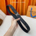 Louis Vuitton LV 3.0cm Width Men's Belt L134 Louis Vuitton LV 3.0cm Width Men's Belt L134