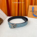 Louis Vuitton LV 4.0cm Width Men's Belt L135