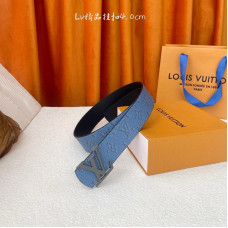Louis Vuitton LV 4.0cm Width Men's Belt L135