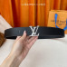 Louis Vuitton LV 4.0cm Width Men's Belt L138 Louis Vuitton LV 4.0cm Width Men's Belt L138