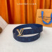 Louis Vuitton LV 4.0cm Width Men's Belt L139