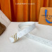 Louis Vuitton LV 4.0cm Width Men's Belt L139