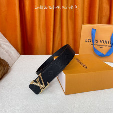 Louis Vuitton LV 4.0cm Width Men's Belt L141