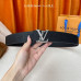 Louis Vuitton LV 4.0cm Width Men's Belt L141