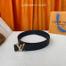 Louis Vuitton LV 4.0cm Width Men's Belt L141