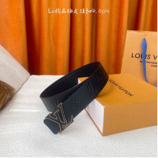 Louis Vuitton LV 4.0cm Width Men's Belt L104