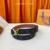 Louis Vuitton LV 4.0cm Width Men's Belt L144