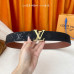 Louis Vuitton LV 4.0cm Width Men's Belt L144