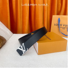 Louis Vuitton LV 4.0cm Width Men's Belt L145