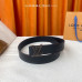 Louis Vuitton LV 4.0cm Width Men's Belt L104