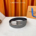 Louis Vuitton LV 3.5cm Width Men's Belt L107 Louis Vuitton LV 3.5cm Width Men's Belt L107